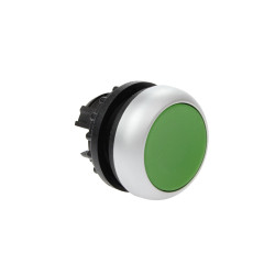 Napęd przycisku płaski zielony z samopowrotem M22-D-G 216596 Eaton Electric