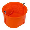 Puszka podtynkowa 60 płytka z wkrętami 0281-01 pomarańczowa PK-60 PRO Elektro-Plast