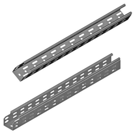 Korytko kablowe perforowane ocynkowane 50x42mm gr.0,5mm 2m KGR50H42/2 140105 BAKS