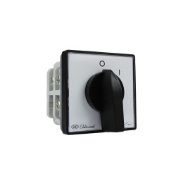 Łącznik krzywkowy 0-1 3P 40A IP65 ŁUK 40-12 z płytką 924003 Elektromet