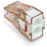 Złączka instalacyjna 2x4mm biała 773-602 Wago