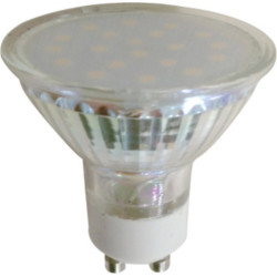Żarówka LED 3,5W 250lm GU10 3000K 230V obudowa szklana 18SMD2835 Tris