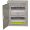 Rozdzielnica bezpiecznikowa 2x12 metalowa z zamkiem NRP12-2z (NRP-24z) Elektro-met