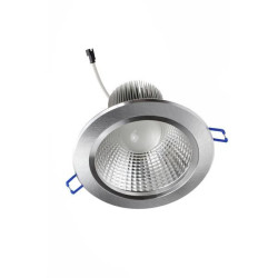 Oprawa LED downlight DEEP 12W 960lm 4000K srebrna 233473 Lightech