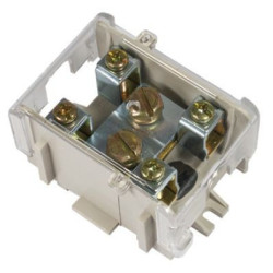Listwa zaciskowa z osłoną LG 1x95/35 szary E.4027 Pawbol