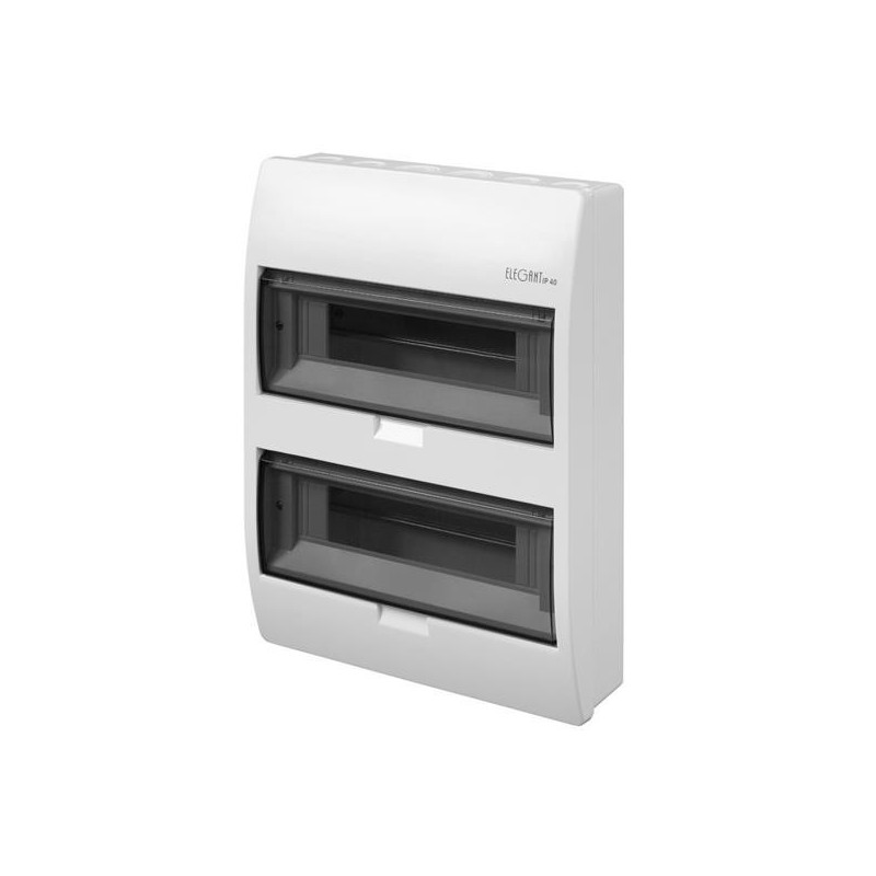 Rozdzielnica 2x12 (24) natynkowa IP40 2405-01/0669-00 Elegant Elektro-Plast Rozdzielnica 2x12 (24) natynkowa IP40 2405-01/0669-00 Elegant Elektro-Plast