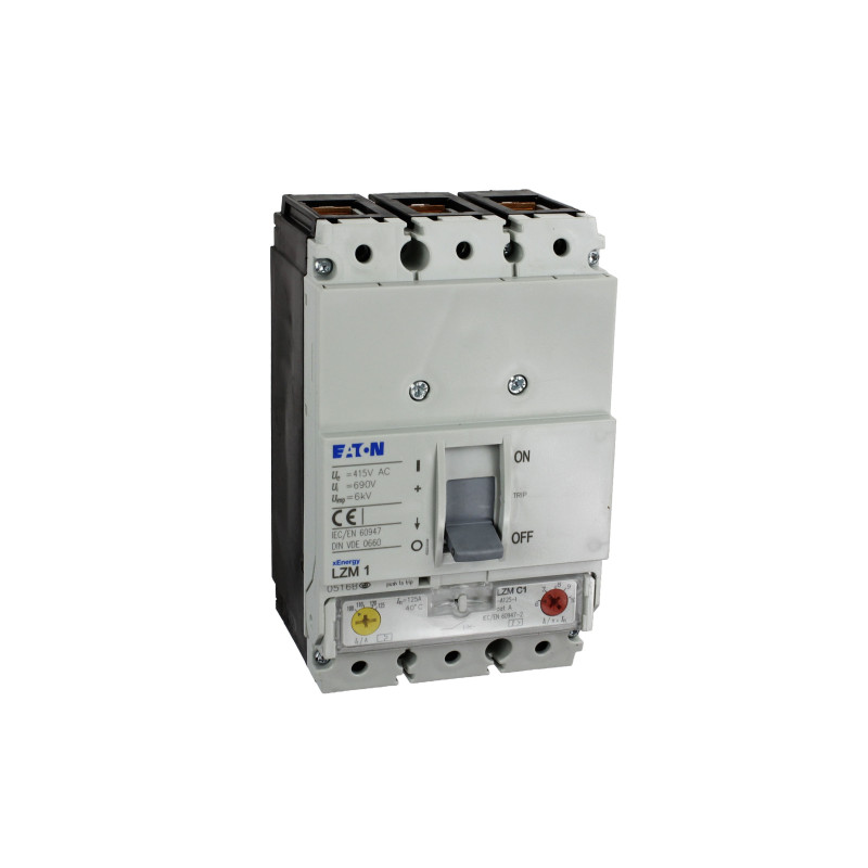 Wyłącznik kompaktowy 125A 3P LZMC1-125/3 111896 Eaton Electric Wyłącznik kompaktowy 125A 3P LZMC1-125/3 111896 Eaton Electric