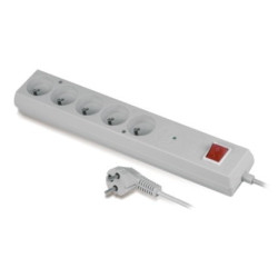 Listwa przeciwprzepięciowa 5-gniazdowa 3m z filtrem PS-5PF biała Plast-Rol