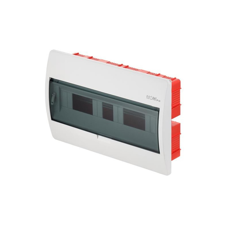 Rozdzielnica 1x18 podtynkowa IP40 2414-01/0649-10 Elegant Elektro-Plast Rozdzielnica 1x18 podtynkowa IP40 2414-01/0649-10 Elegant Elektro-Plast