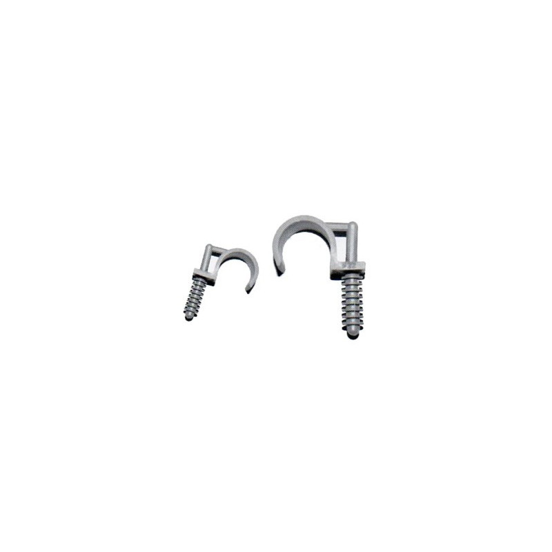 Uchwyt montażowy do rur PVC RING-22 szary (100 szt.) Marten Uchwyt montażowy do rur PVC RING-22 szary (100 szt.) Marten