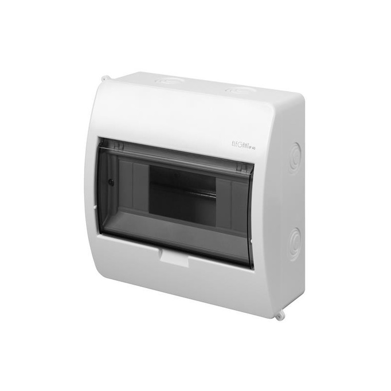Rozdzielnica 1x8 natynkowa IP40 2402-01/0663-00 Elegant Elektro-Plast Rozdzielnica 1x8 natynkowa IP40 2402-01/0663-00 Elegant Elektro-Plast