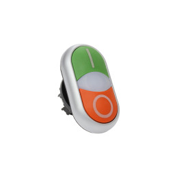 Napęd przycisku podwójnego zielony, czerwony M22-DDL-GR-X1/X0 216700 Eaton Electric