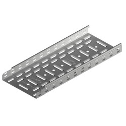 Korytko kablowe perforowane ocynkowane 100x42mm gr.0,5mm 2m KGR100H42/2 141517 BAKS