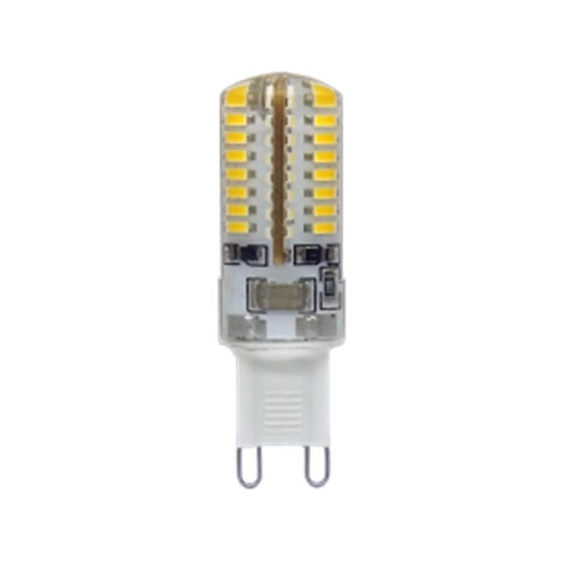 Żarówka LED 3W 200lm G9 3000K 230V 64SMD3014 w silikonie Lightech Żarówka LED 3W 200lm G9 3000K 230V 64SMD3014 w silikonie Lightech