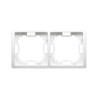 Ramka podwójna biała BMR2/11 Simon Basic Kontakt-Simon