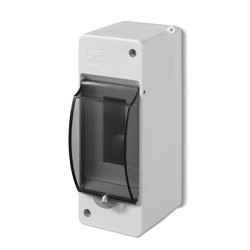 Obudowa natynkowa izolacyjna S-2 z szybką 2302-01 Elektro-Plast
