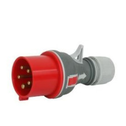 Wtyczka siłowa przenośna 16A 5P 400V IP44 WPP 16/5 922070 Elektromet