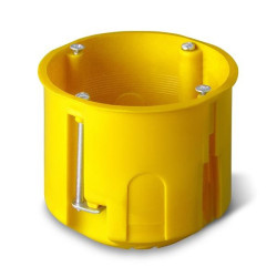 Puszka podtynkowa 60 do karton-gipsu głęboka 0220-0N żółta Elektro-Plast