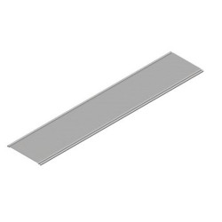 Pokrywa korytka szerokości 100mm gr.0,5mm PKR100/2 100310 BAKS