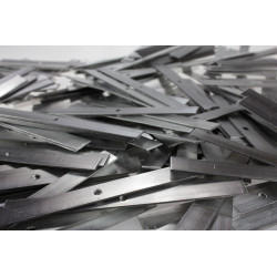 Taśma aluminiowa cięta na paski 60mm grubość 1mm (opakowanie 1 kg) Alprod