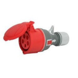 Gniazdo siłowe przenośne 32A 5P 400V IP44 GPP 32/5 Elektromet