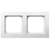 Ramka podwójna biała R-2G/00 As Ospel