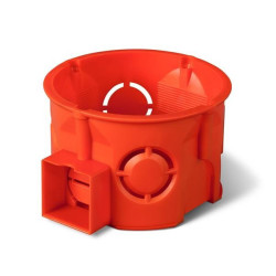 Puszka podtynkowa 60 łączona płytka 0284-00 pomarańczowa Elektro-Plast