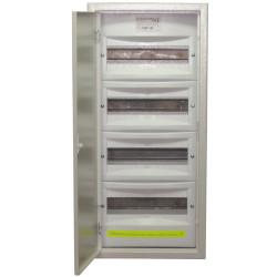 Rozdzielnica bezpiecznikowa 4x12 metalowa z zamkiem NRP12-4z Elektro-met