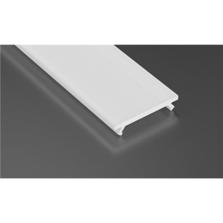 Klosz do profilu aluminiowego Lumines typ ABC DYZ mrożony 1m