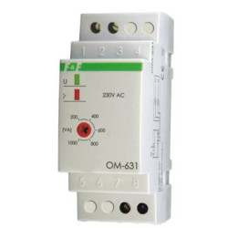 Ogranicznik poboru mocy na szynę 16A 230V 200-1000W 30 sek OM-631 F&F