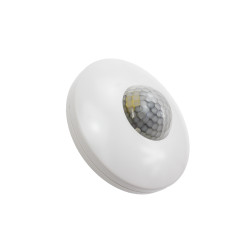 Czujnik ruchu PIR sufitowy 360 stopni biały DR-06W F&F