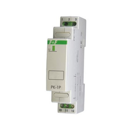 Przekaźnik elektromagnetyczny 1P 16A 230V na szynę PK-1P 230 F&F