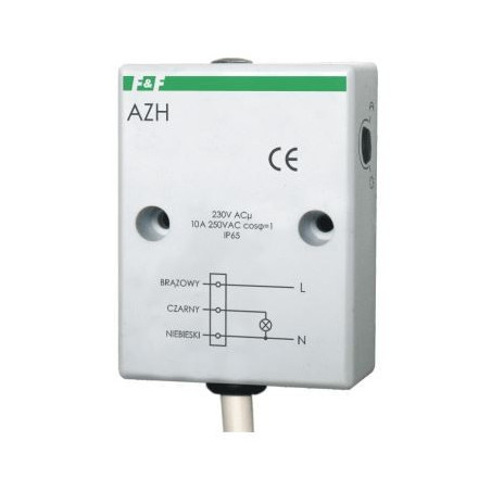 Automat zmierzchowy natynkowy 10A 230V AZH F&F