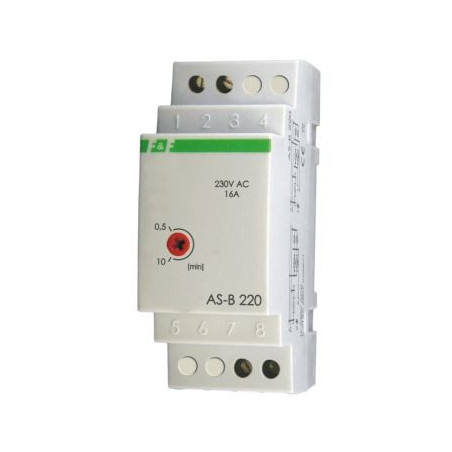 Automat schodowy na szynę 16A 230V AS-B 220 F&F
