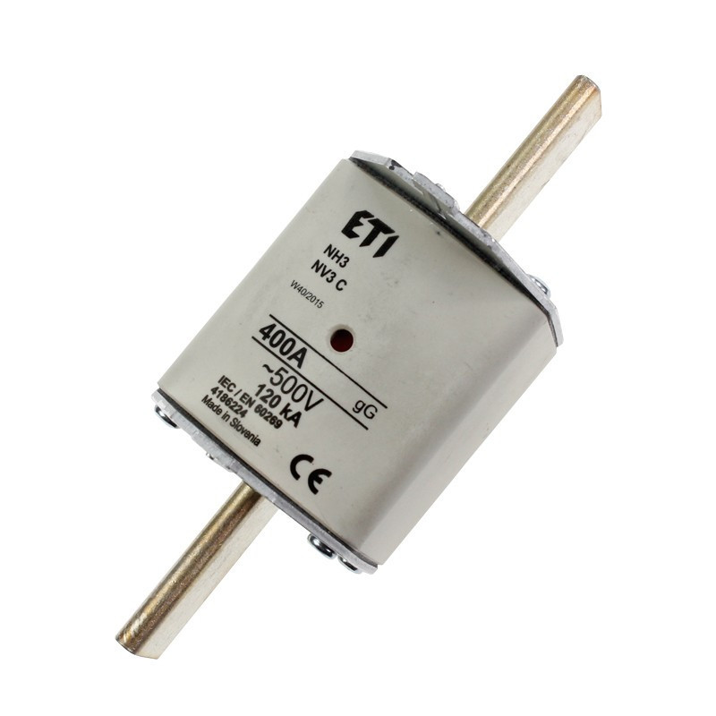 Bezpiecznik mocy WT-3 C 400A gL/gG 004186224 Eti Bezpiecznik mocy WT-3 C 400A gL/gG 004186224 Eti