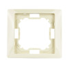 Ramka pojedyncza beżowa BMRC1/12 Kontakt-Simon Basic Neos