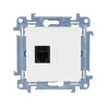 Gniazdo komputerowe RJ45 pojedyncze białe C51.01/11 Kontakt Simon10