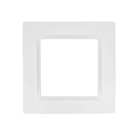 Ramka pojedyncza biała CR1/11 Simon10 Kontakt-Simon