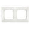 Ramka podwójna biała DR2/11 Simon54 Kontakt-Simon