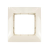 Ramka pojedyncza kremowa DR1/41 Kontakt Simon54