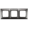 Ramka potrójna antracyt DR3/48 Kontakt Simon54 