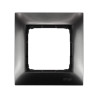 Ramka pojedyncza antracyt DR1/48 Kontakt Simon54