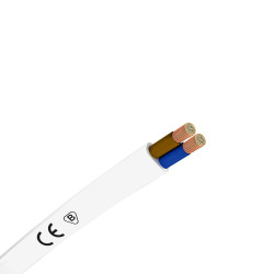 Przewód oponowy OMYp 2x1,5 mm2 płaski H03VVH2-F 300V