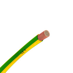 Przewód miedziany H07V-k LGY 6 mm2 żo 750V