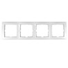 Ramka poczwórna biała 5310148989 B.Kwadrat Berker