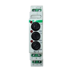 Gniazdo bezpiecznikowe BZ-3 moduł bezpiecznikowy F&F Gniazdo bezpiecznikowe BZ-3 moduł bezpiecznikowy F&F