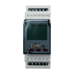Programator czasowy ZCM-12 dwukanałowy ZAMEL