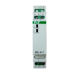 Przekaźnik bistabilny na szynę BIS-411-LED-24V F&F