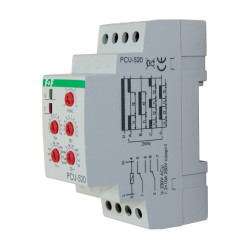 Przekaźnik czasowy uniwersalny na szynę PCU-520 230V F&F