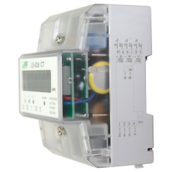 Licznik elektroniczny przekładnikowy 3-fazowy LE-02d CT 3x6A F&F